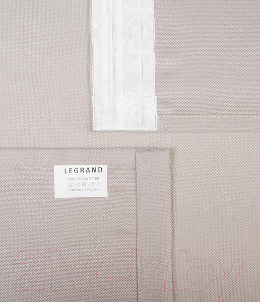 Изображение товара Штора LEGRAND Руно 150x260 / 558128070 (трюфель)
