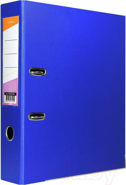 Изображение товара Папка-регистратор inФормат IFOP9075B (синий)