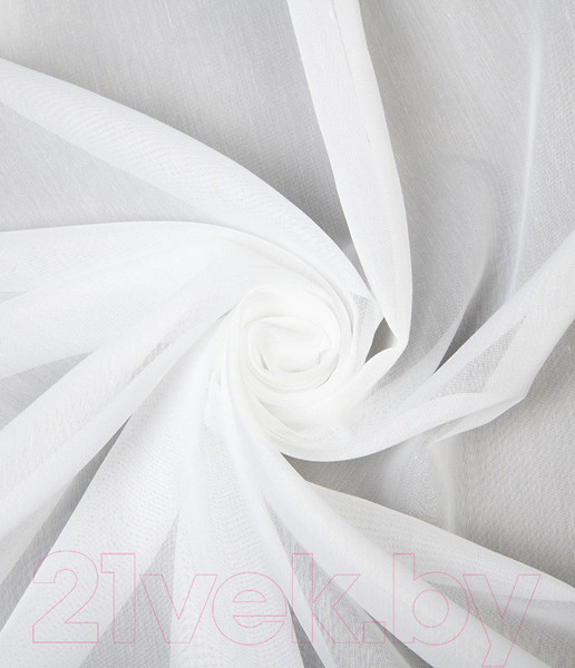 Изображение товара Гардина LEGRAND Боско 300x260 / 58128667 с утяжелителем (белый)