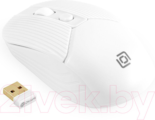 Изображение товара Мышь Оклик 509MW (белый)