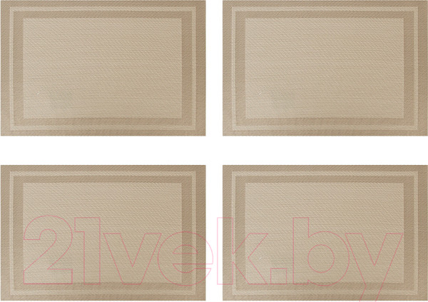 Изображение товара Плейсмат Nouvelle Сasual Line / 9903327-1-Н4 (4шт, бежевый)