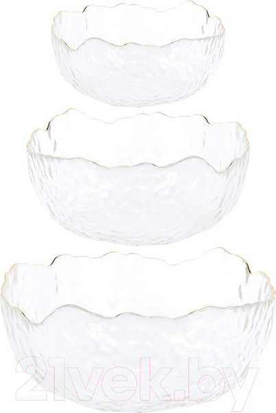 Изображение товара Набор салатников Nouvelle Frost / 9903602 (белый)