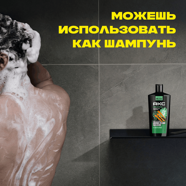 Изображение товара Шампунь-гель для душа Axe Сила джунглей (610мл)