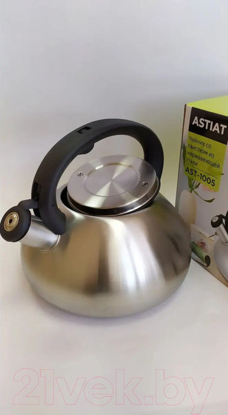 Изображение товара Чайник со свистком Astiat AST1005 (3л)