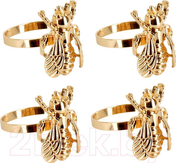 Изображение товара Набор колец для салфеток Nouvelle Пчела / 9903681-Н4 (4шт)