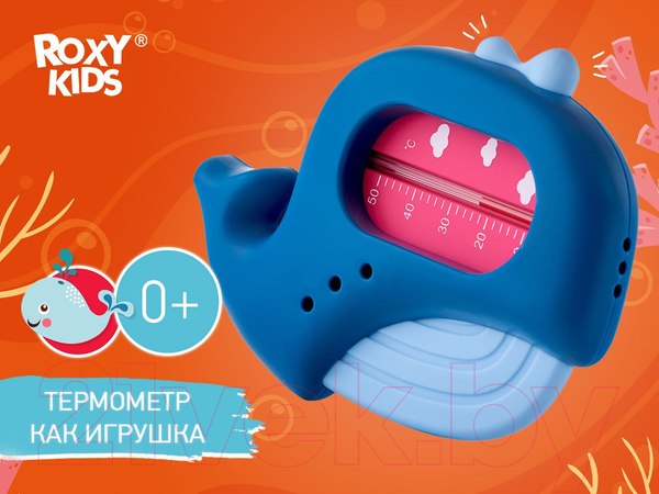 Изображение товара Детский термометр для ванны ROXY-KIDS Кит / RWT-007 (синий)