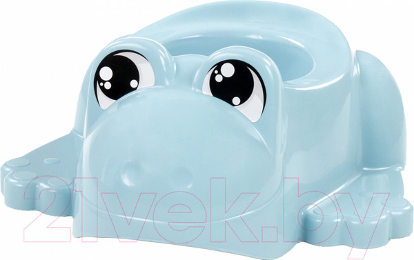 Изображение товара Детский горшок Полесье Лягушонок / 07510 (дымчато-голубой)