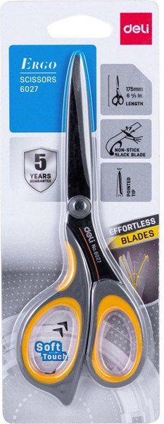 Изображение товара Ножницы канцелярские Deli E6027 (в ассортименте)