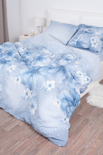 Изображение товара Комплект постельного белья Milanika Космея 1.5сп (бязь)