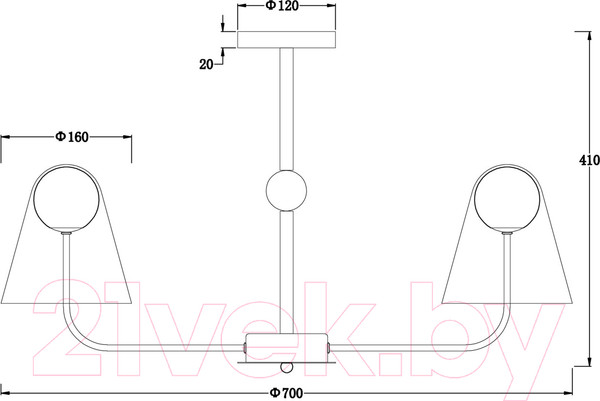 Изображение товара Люстра Freya Doublety FR5382PL-05BS