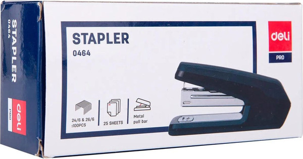 Изображение товара Степлер Deli Exceed / E0464 (черный)