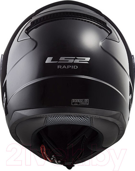 Изображение товара Мотошлем LS2 FF353 Rapid Solid (3XL, черный)