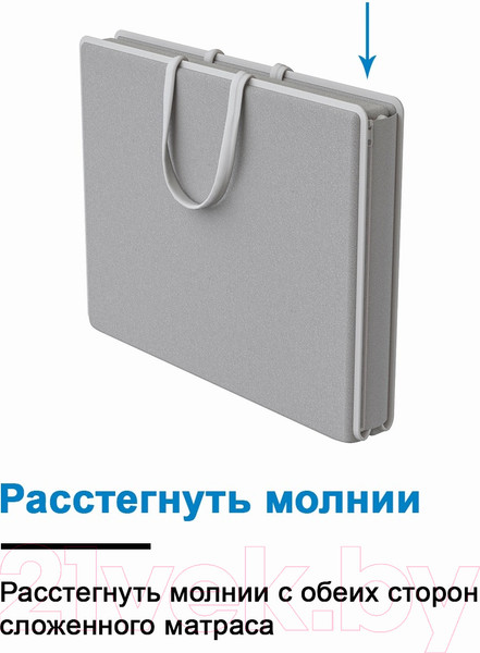 Изображение товара Туристический коврик Elmax Топпер-шоппер 47x53x8 / 53x165x2.5