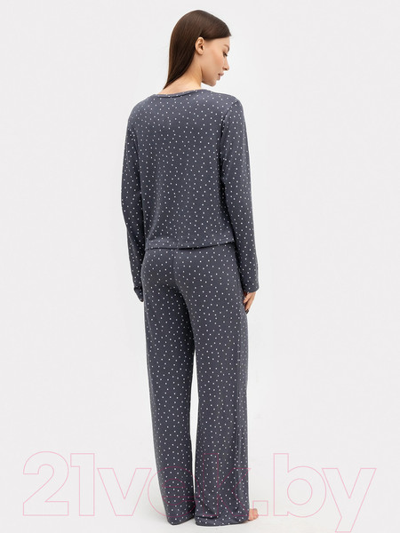 Изображение товара Комплект домашней одежды Mark Formelle 592468-1 (р.164/170-88-94, горошек на графите)