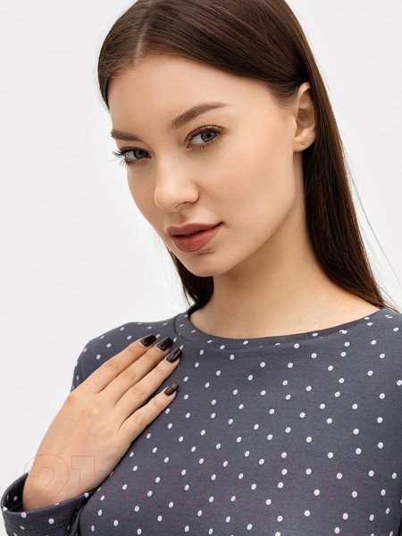 Изображение товара Комплект домашней одежды Mark Formelle 592468-1 (р.164/170-88-94, горошек на графите)