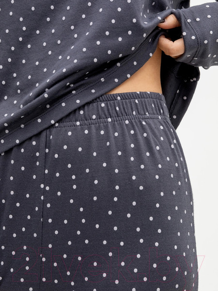 Изображение товара Комплект домашней одежды Mark Formelle 592468-1 (р.164/170-88-94, горошек на графите)