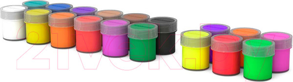 Изображение товара Гуашь Erich Krause Jolly Friends / 61416 (18цв)