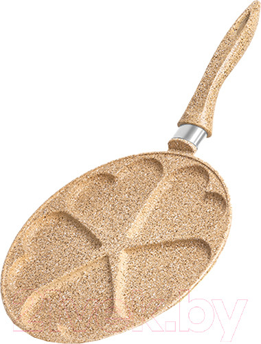 Изображение товара Сковорода для оладий Elan Gallery Гармония вкуса / 121127 (медовый гранит)