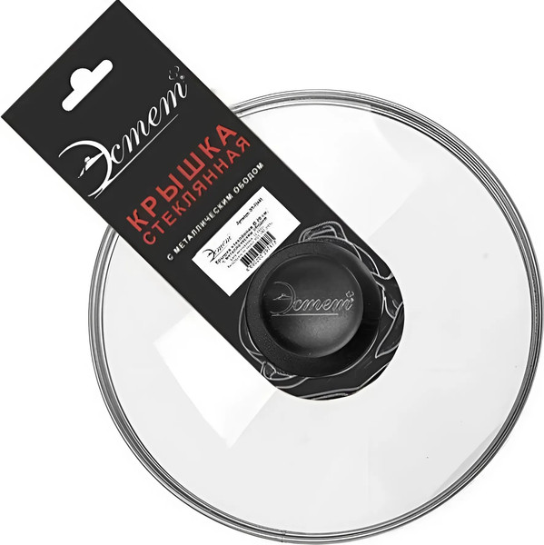 Изображение товара Крышка стеклянная ЭСТЕТ ЭТ-70477