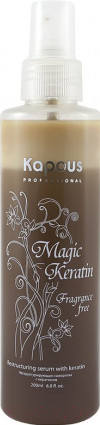 Изображение товара Сыворотка для волос Kapous Magic Keratin реструктурирующая/ 586 (200мл)