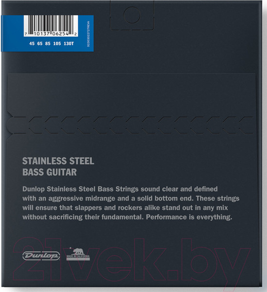 Изображение товара Струны для бас-гитары Dunlop Manufacturing DBS45130