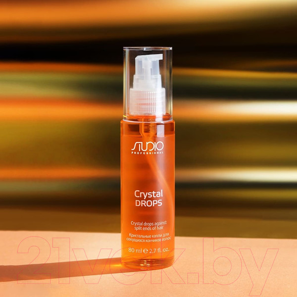 Изображение товара Флюид для волос Kapous Crystal drops для секущихся кончиков / 631 (80мл)
