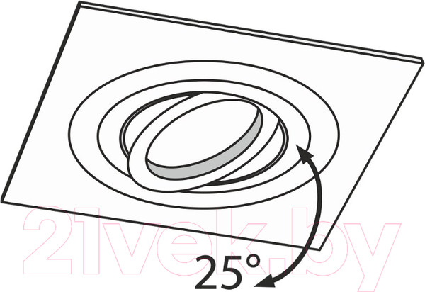 Изображение товара Точечный светильник Maytoni Atom DL024-2-01B