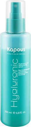 Изображение товара Сыворотка для волос Kapous Hyaluronic acid восстанавливающая с гиалуроновой кислотой / 884 (200мл)