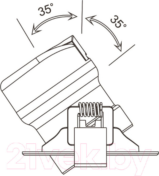 Изображение товара Точечный светильник Maytoni Phill DL014-6-L9W