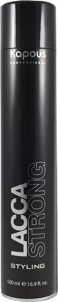 Изображение товара Лак для укладки волос Kapous Lacca Strong Styling сильной фиксации / 16 (500мл)
