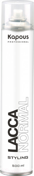 Изображение товара Лак для укладки волос Kapous Lacca Normal Styling нормальной фиксации / 17 (500мл)
