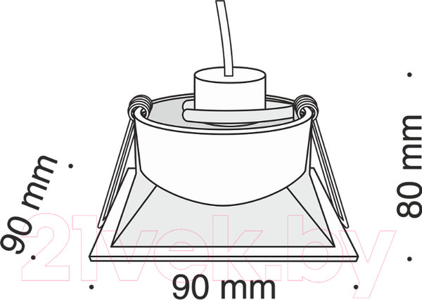 Изображение товара Точечный светильник Maytoni Dot DL029-2-01W