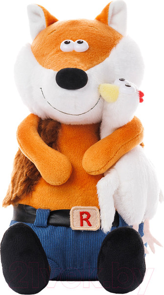 Изображение товара Мягкая игрушка ДуRашки Ловкий лис и курица / MT-MRT-D04202307-24