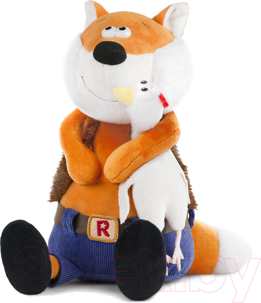Изображение товара Мягкая игрушка ДуRашки Ловкий лис и курица / MT-MRT-D04202307-24
