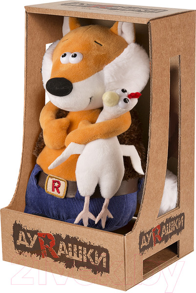 Изображение товара Мягкая игрушка ДуRашки Ловкий лис и курица / MT-MRT-D04202307-24