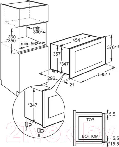 Изображение товара Микроволновая печь Electrolux KMFE172TEX
