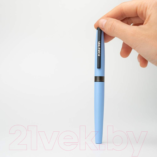 Изображение товара Ручка перьевая Малевичъ С конвертером / 196408 (голубой)