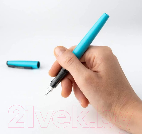 Изображение товара Ручка перьевая Малевичъ С конвертером / 196410 (бирюзовый)