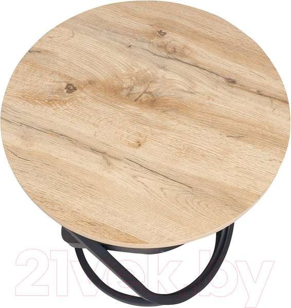 Изображение товара Журнальный столик Signal Eos E (дуб артизан/черный)