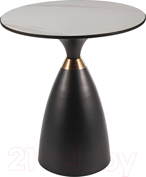 Изображение товара Журнальный столик Signal Gemini (белый/черный/золото 50)