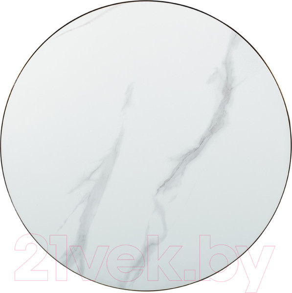 Изображение товара Журнальный столик Signal Virgo 50 (белый/черный/золото)