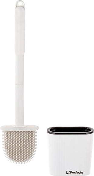 Изображение товара Ершик для унитаза Perfecto Linea 43-371041 (белый)