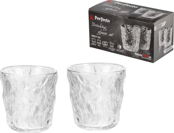 Изображение товара Набор стаканов Perfecto Linea Frosty Ice 31-280100 (2шт)