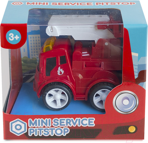 Изображение товара Автомобиль-вышка Pit Stop Мини-сервис Пожарная автолестница / PS-1908-4-3
