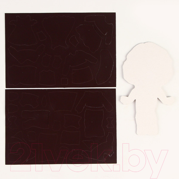 Изображение товара Развивающий игровой набор Школа талантов Магнитная игра одевашка. Стильная модница / 9769905