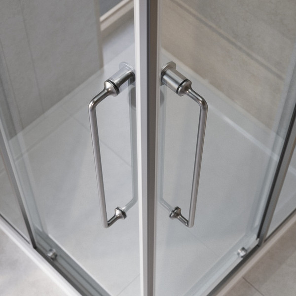 Изображение товара Душевой уголок Cezares RELAX-304-A-2-90-C-GM (оружейная сталь)