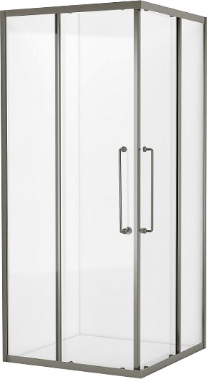 Изображение товара Душевой уголок Cezares RELAX-304-A-2-90-C-GM (оружейная сталь)