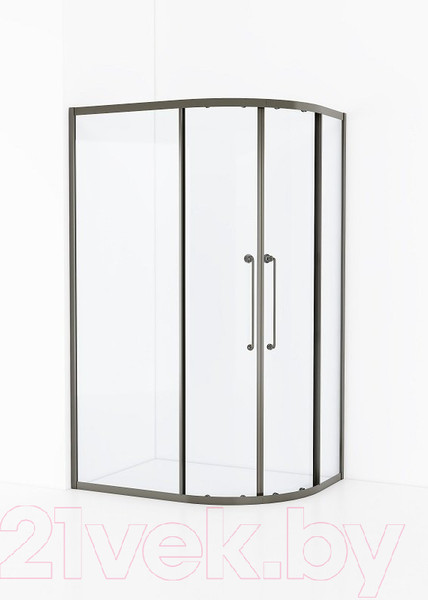 Изображение товара Душевой уголок Cezares RELAX-304-RH-2-120/90-C-GM (оружейная сталь)