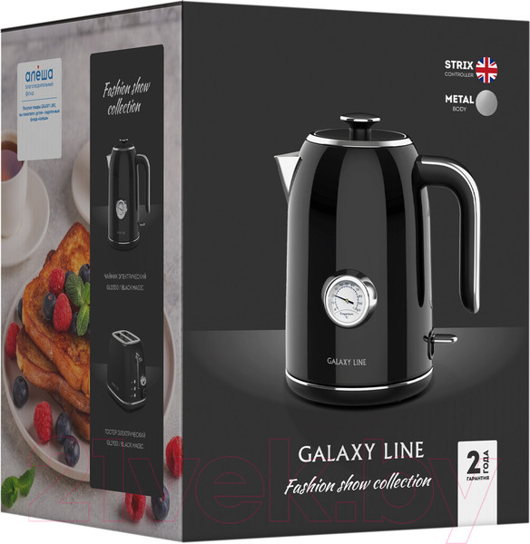 Изображение товара Электрочайник Galaxy Line GL 0350 (магия черного)
