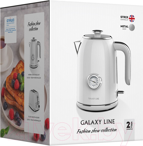 Изображение товара Электрочайник Galaxy Line GL 0352 (сливочный зефир)